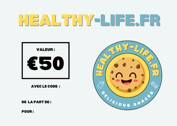 Carte cadeau Healthy-life.fr