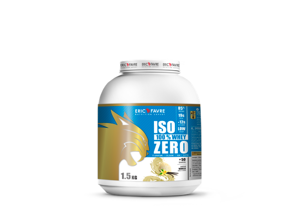 Iso whey Zero - protéine de lait - Eric Favre