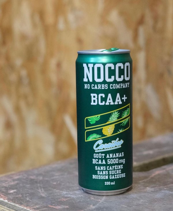 DLUO 05 2024 : Nocco Caribbean sans caféine (Caraïbes / Ananas)