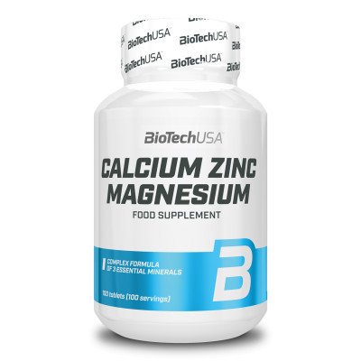 Calcium Magnésium Zinc - Biotech USA