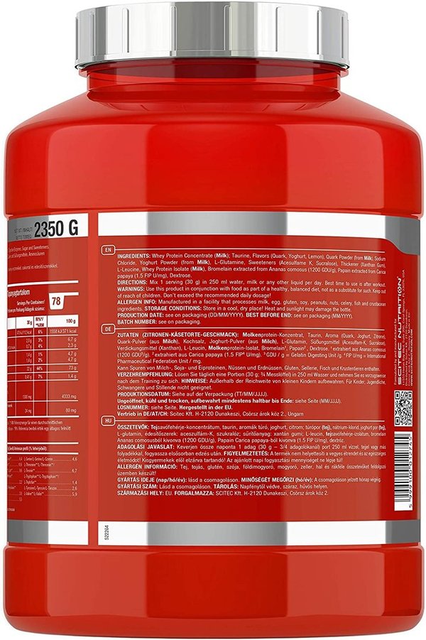 100% Whey Protein Professional - Scitec Nutrition