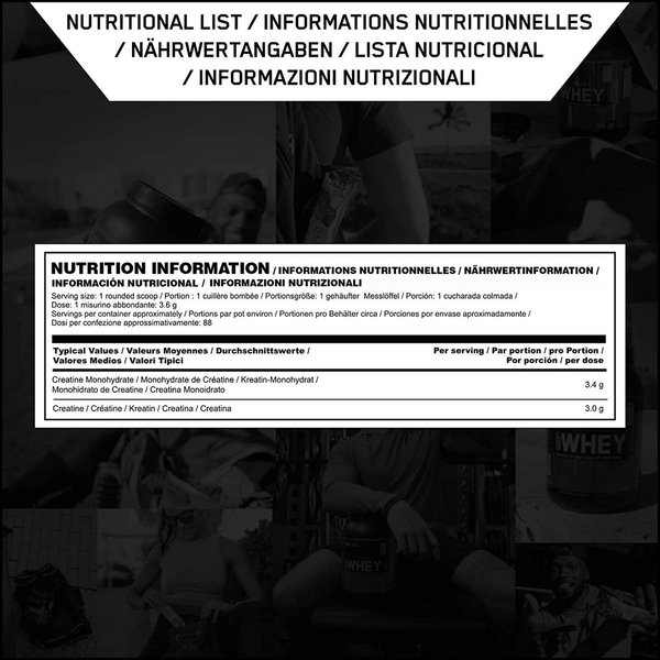 Créatine Monohydrate - Optimum Nutrition