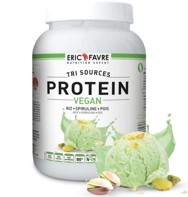 Protéine Vegan - Riz Pois Spiruline - Eric Favre