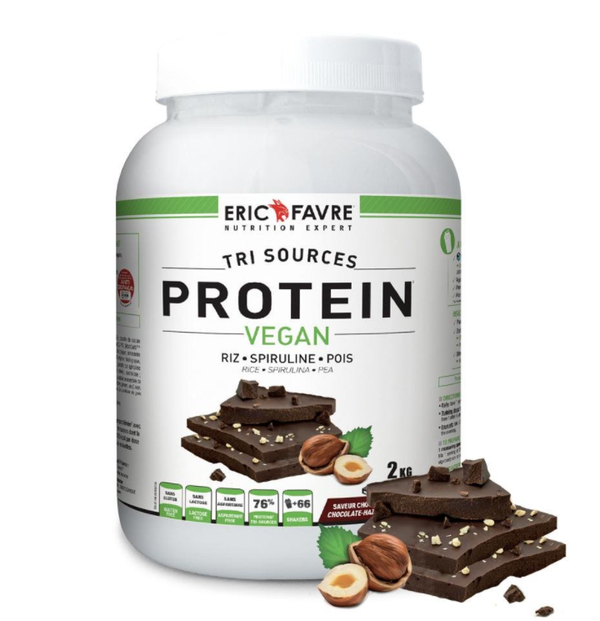 Protéine Vegan - Riz Pois Spiruline - Eric Favre