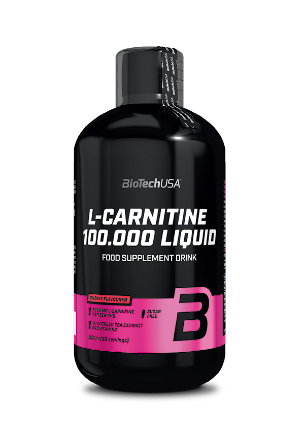 Carnitine concentrée "L-carnitine 100 000" - 500ml - Biotech Usa