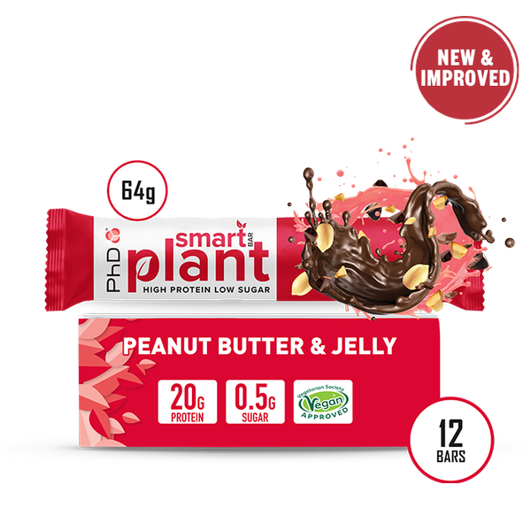 Barre protéinée Vegan " smart plant bar " - Phd