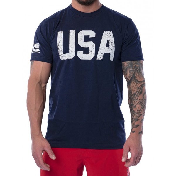 T-Shirt Homme USA - Savage Barbell