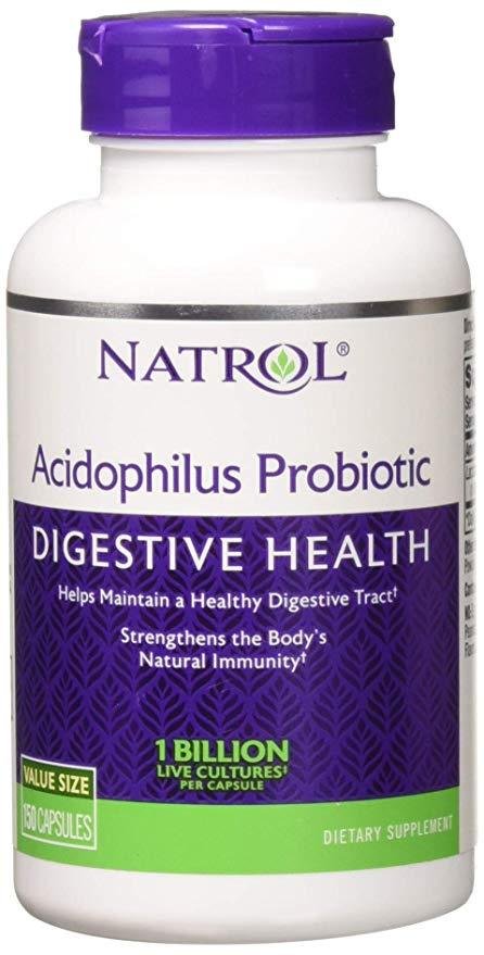 Probiotiques acidophilius probiotic "Digestive Health" - Natrol