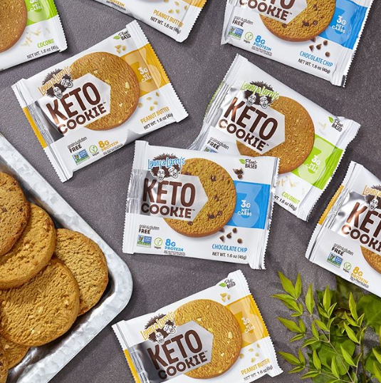 KETO cookie vegan - Lenny and Larry