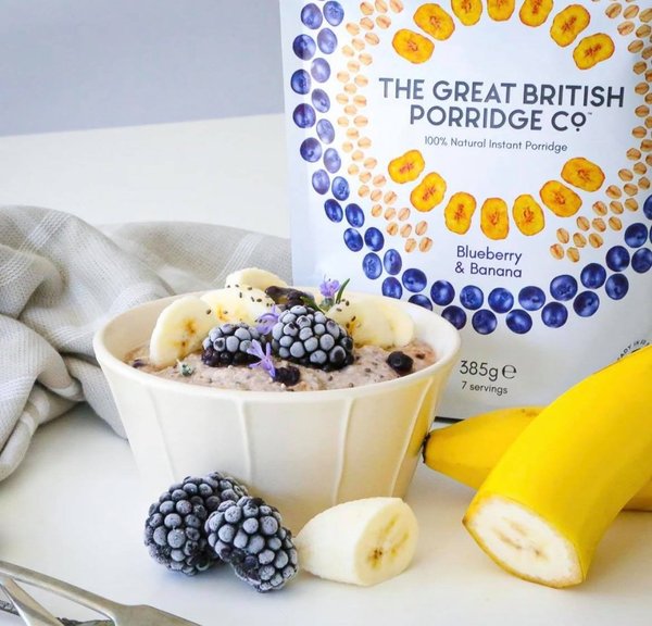 100% Natural Instant Porridge 385g - The Great British Porridge Co