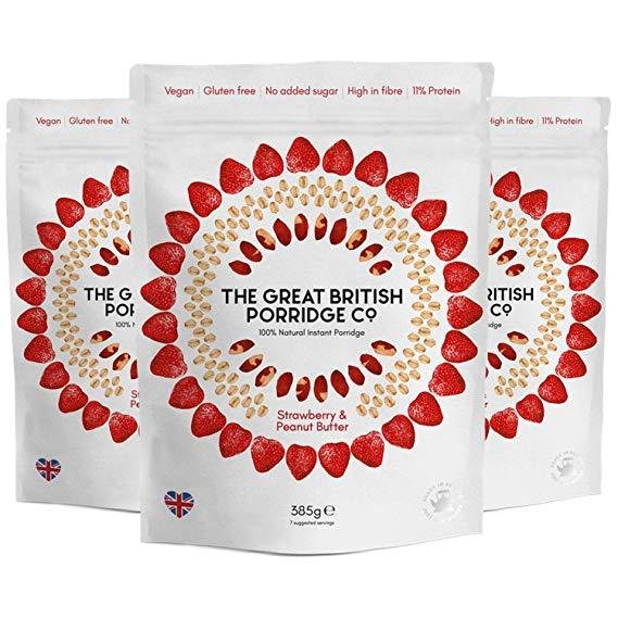 100% Natural Instant Porridge 385g - The Great British Porridge Co