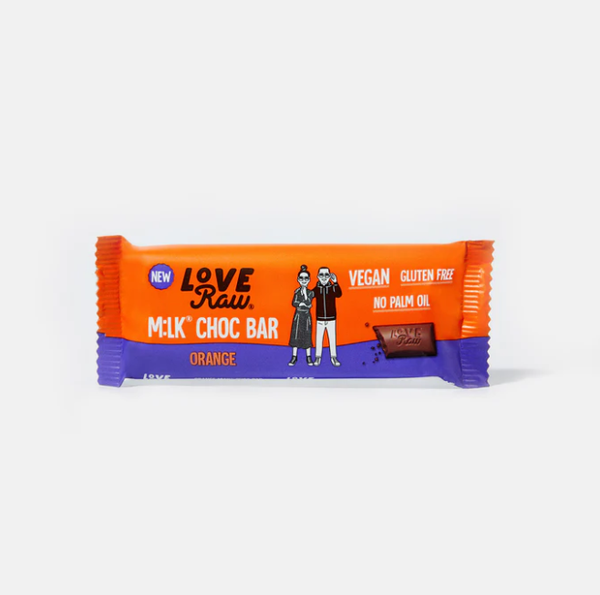 Barre chocolatée Vegan " M:lk " - Loveraw