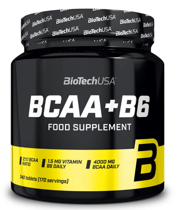 Bcaa + B6 340 comprimés - Biotech Usa