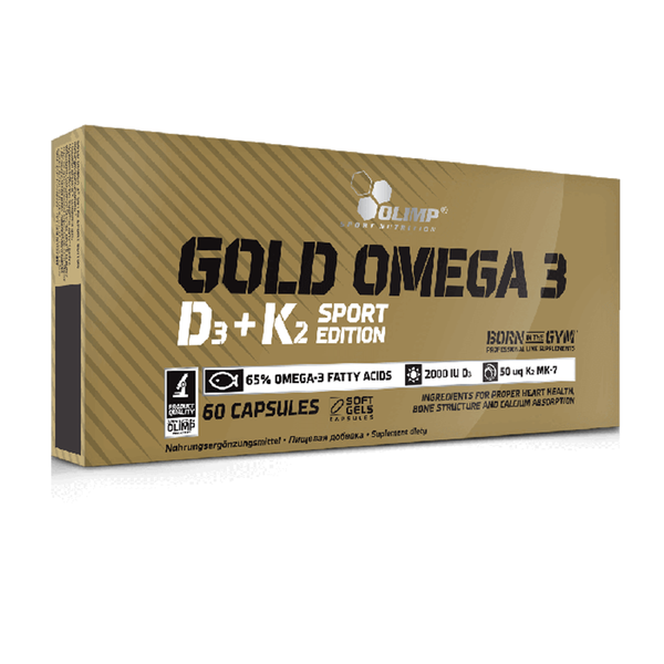 Omega 3 D3 + K2 ( 60 gélules ) - Olimp