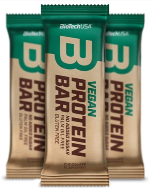 Barre protéinée végétale "vegan protein bar" 50g - Biotech Usa
