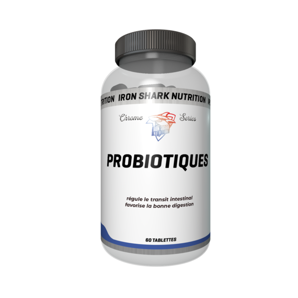 Probiotiques Vegan ( 60 gélules ) - Iron Shark