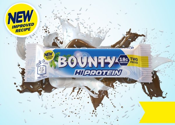 Barre protéinée  " Bounty Hi-protein " - Bounty