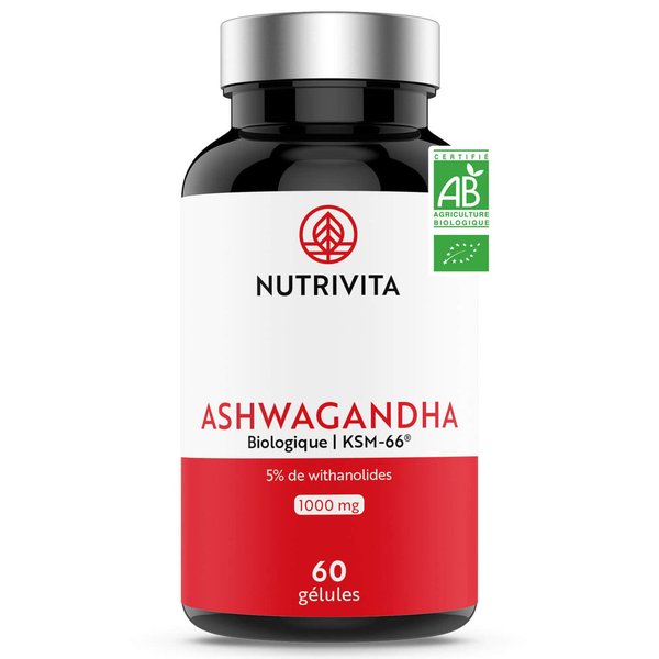 Ashwagandha KSM-66® Bio - Nutrivita / Novoma