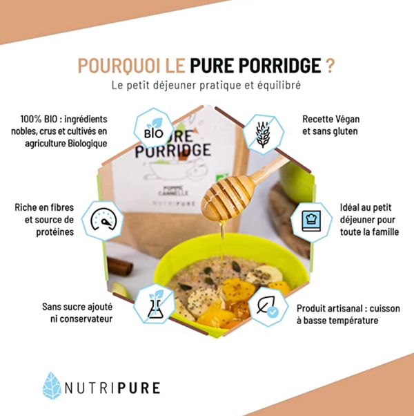 Pure Porridge - Nutripure (Disponible en magasin)