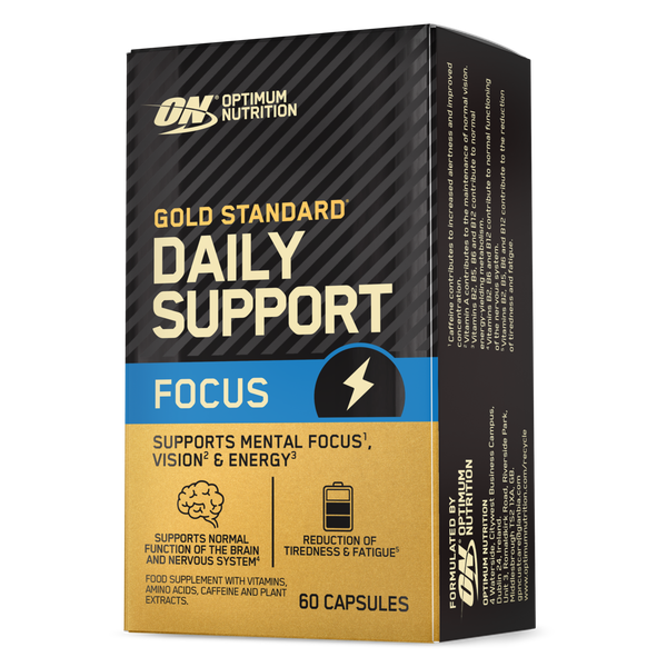 Formule pour la concentration " Gold Standard Daily Support Focus " - Optimum Nutrition