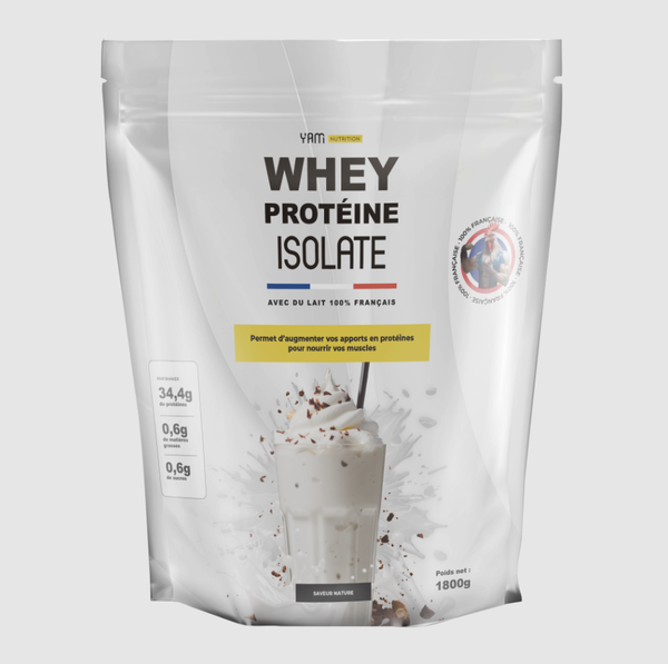 Protéine " Whey Isolate Premium"  - Yam Nutrition