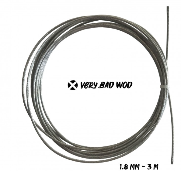 Câble corde à sauter 1,8mm - Very Bad Wod