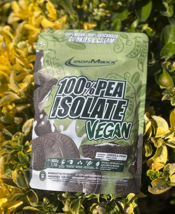Protéine végétale "100% Pea isolate vegan" - Ironmaxx