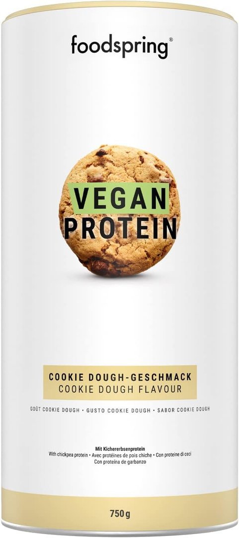 Produit endommagé : Protéine Végétale 750g "Vegan protein" COOKIE DOUGH - Foodspring