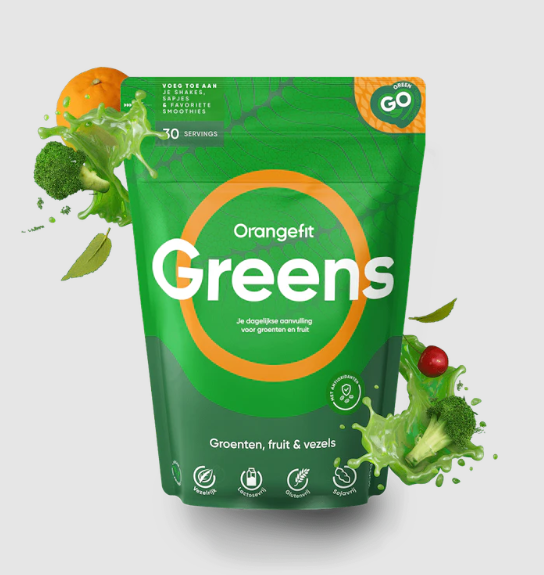 Concentré de fruits et légumes "Greens"  300g - Orangefit