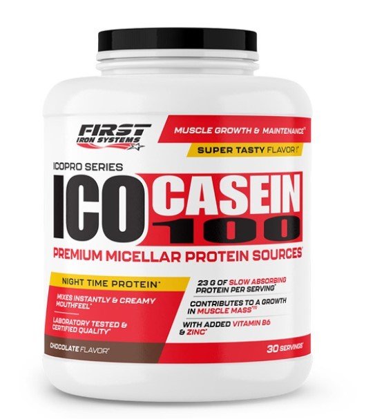 Caséine pure micellaire "Ico Casein 100" - 900g - First Iron Systems