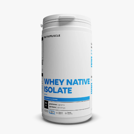 Isolat De Whey Native (Low lactose) - Nutrimuscle