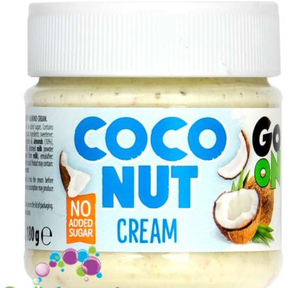 Pâte à tartiner à la noix de Coco sans sucres ajoutés - Go on Nutrition