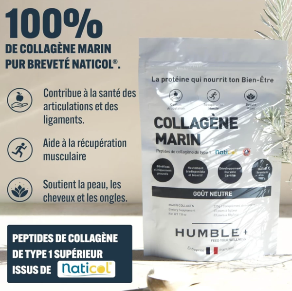 Collagène Marin Breveté Naticol® - Humble +
