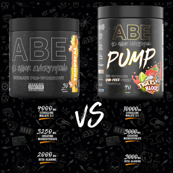 Pré workout ABE PUMP 500g - Applied nutrition