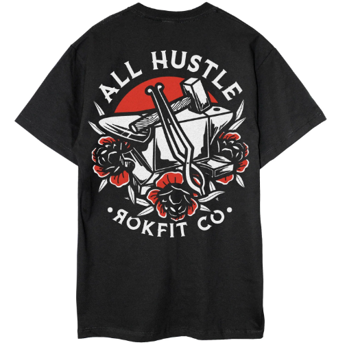 T-shirt " All Hustle " - Rokfit