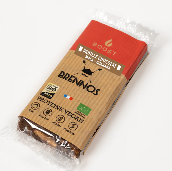 Barre BOOST Vanille et Chocolat Made in France - Brennos