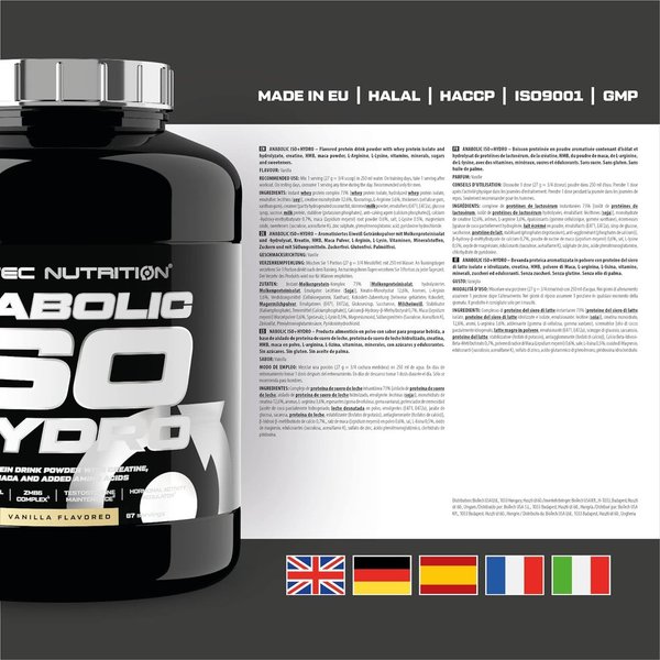 Anabolic Iso + Hydro 2350g - Scitec Nutrition