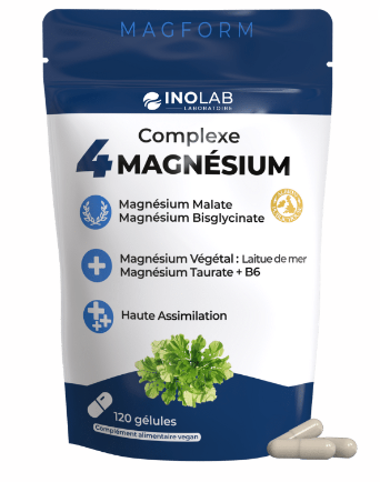 Complexe 4 formes de Magnésium - Laboratoire Inolab