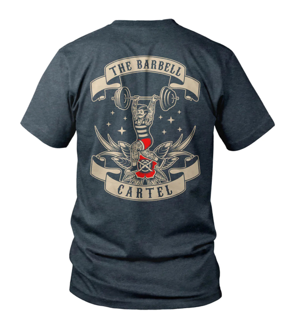 T-shirt " Old school " - Barbell cartel