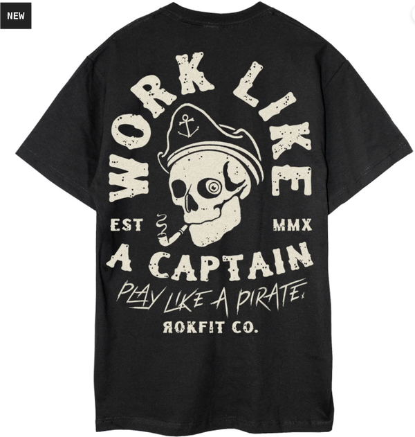 T-shirt oversize " Work like a captain " - Rokfit