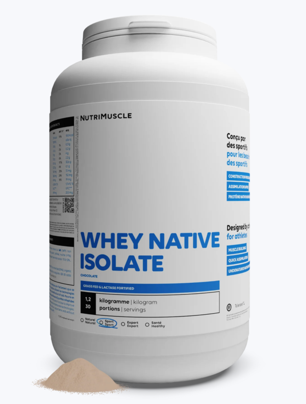 Whey Native Isolate - Nutrimuscle