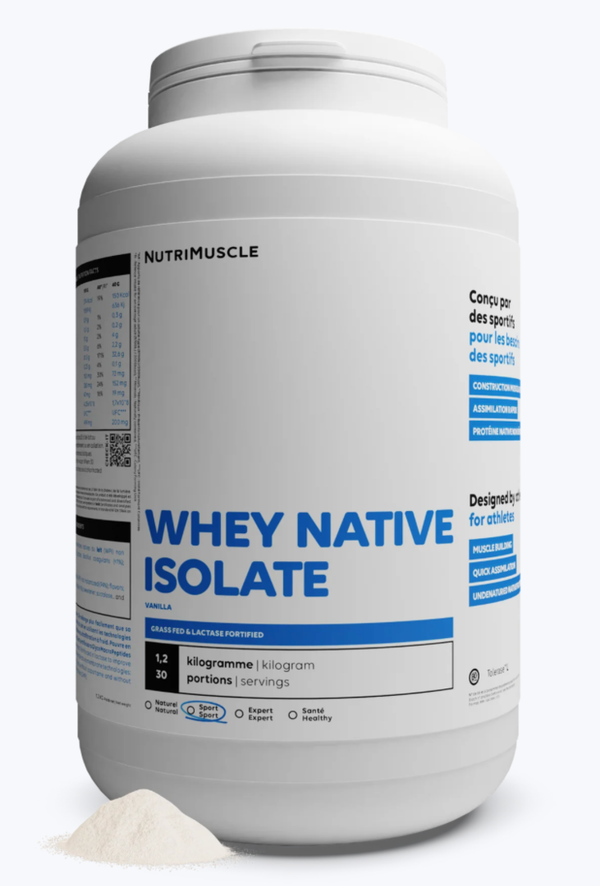 Whey Native Isolate - Nutrimuscle